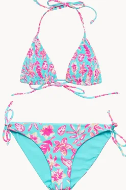 Girls Tropical Glow Tri Set
