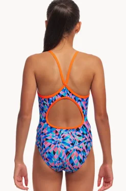 Girls Warp Tour Diamond Back One Piece
