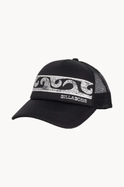 Girls Wave Fade Trucker Cap