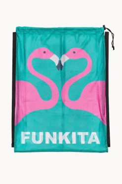 Go Flamingo Mesh Gear Bag