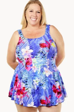 Hawaiian Holiday Swim Dress +