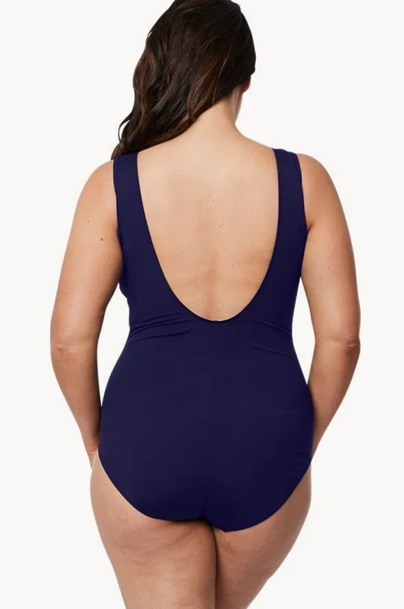 Heritage Square Neck One Piece