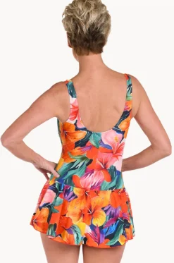 Hibiscus Honey Swim Dress