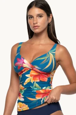 Hula Hula Louise Ruched Singlet