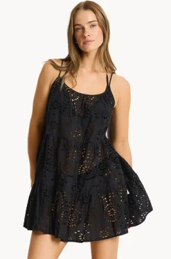 Ibiza Tie Back Short Sundress