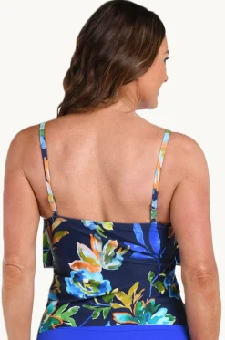 Indigo Vineyard Tiered Tankini Separate