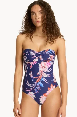 Indochine Twist Bandeau One Piece