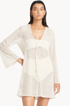 Jetset Stretch Lace Kaftan