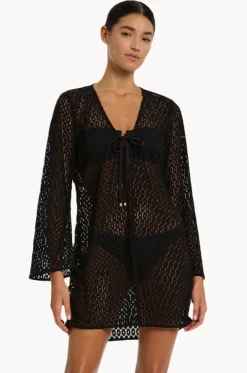 Jetset Stretch Lace Kaftan