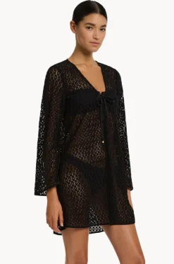 Jetset Stretch Lace Kaftan