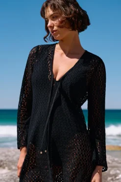 Jetset Stretch Lace Kaftan