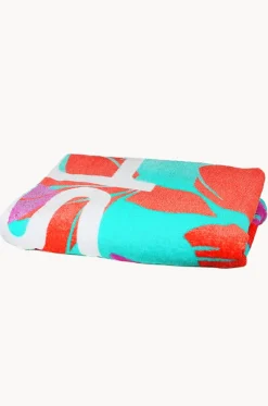 Kaluna Floral Beach Towel