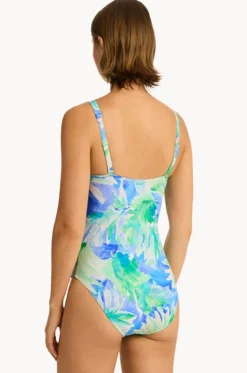Key Largo Twist Front One Piece