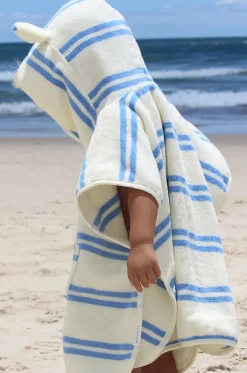 Kids Sammy The Seagull Hooded Towel