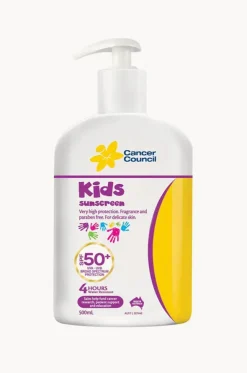 Kids Sunscreen Pump 50+ 500ml