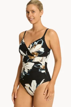 La Luna DD/E Cup Wrap Front One Piece