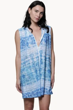 La Onda Sleeveless Zip Hoodie