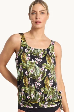 Leafique Scoop Blouson Tankini Separate