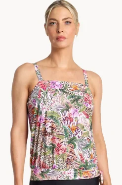 Lilymaze Blouson Tankini Separate