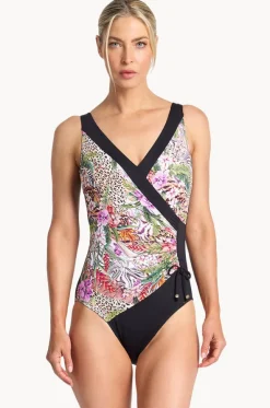 Lilymaze DD/E Cup Gathered Surplice One Piece