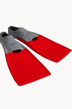 Long Blade Swim Fins - Size US 2-3
