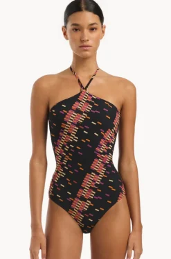 Lumiere High Neck Trim One Piece
