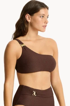 Luminara One Shoulder Top