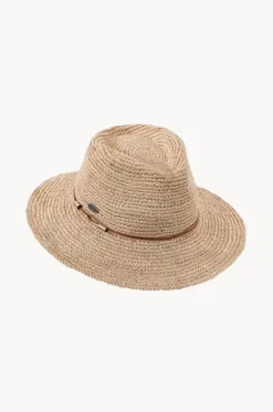 Magdalena Raffia Adjustable Fedora