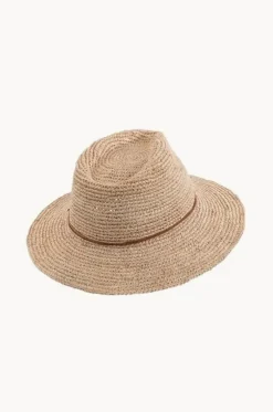 Magdalena Raffia Adjustable Fedora