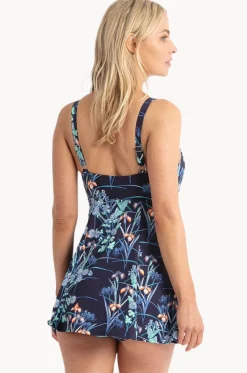 Maja Mesh Ruffle Swim Dress