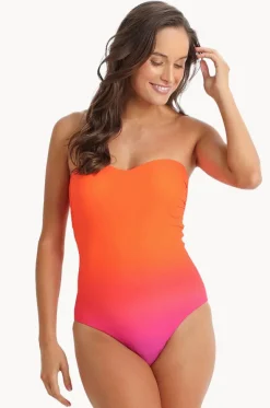 Majestic D/DD Cup Bandeau One Piece