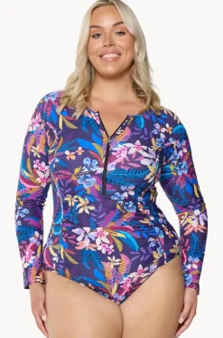 Majorca Long Sleeve Sunsuit
