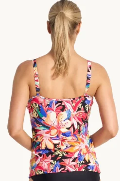 Mandalay Frill Cross Over Tankini Separate
