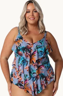 Mauritius Tiered Frill Tankini Separate