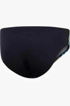 Mens Allover Digital V-cut Brief