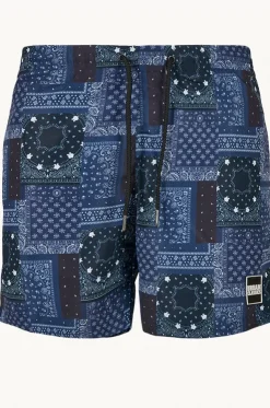 Mens Bandana Swim Short