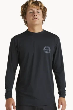 Mens Big Wave Daz Long Sleeve Suntop