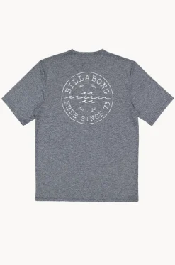 Mens Big Wave Daz Short Sleeve Suntop