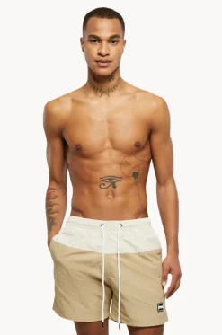 Mens Block Swim Short