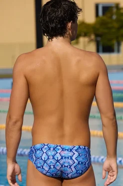 Mens Blue Viper Brief