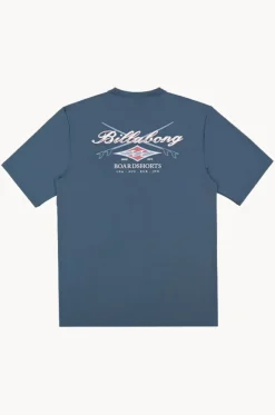 Mens Crossboards Short Sleeve Suntop