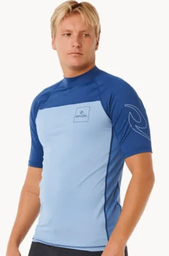 Mens Drive Short Sleeve Suntop