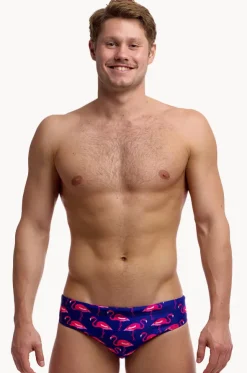 Mens Flocked Up Brief