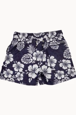 Mens Hibiscus Swim Short