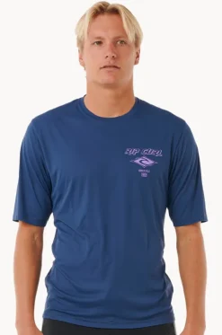 Mens Icons Surflite Short Sleeve Suntop