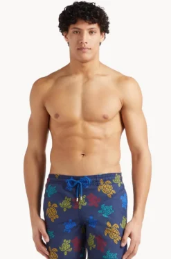 Mens Knit Turtle Swim Short