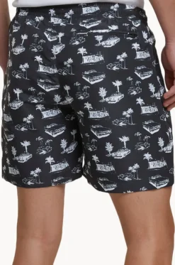 Mens Pattern Swim Short