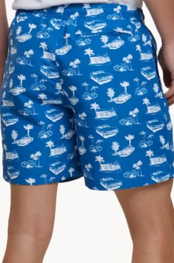 Mens Pattern Swim Short