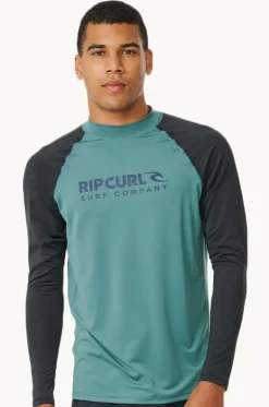 Mens Shock Long Sleeve Suntop