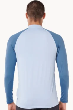 Mens Shock Long Sleeve Suntop
